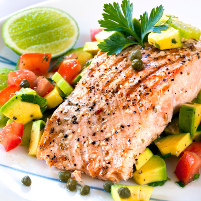 Grilled Mahi-Mahi With Mango-Pineapple Salsa