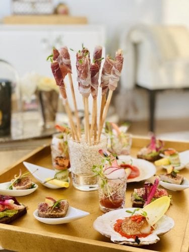 At Home Thanksgiving Canapes