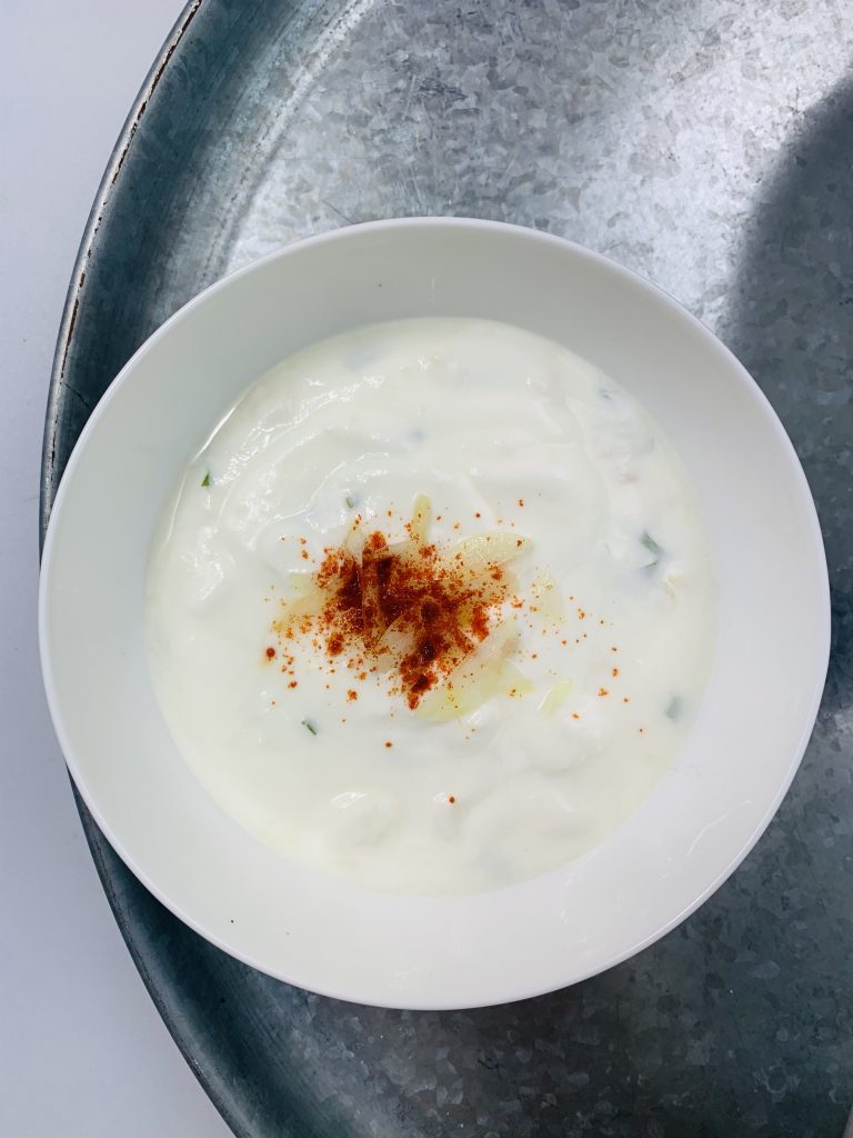 Yogurt dip poori recipe