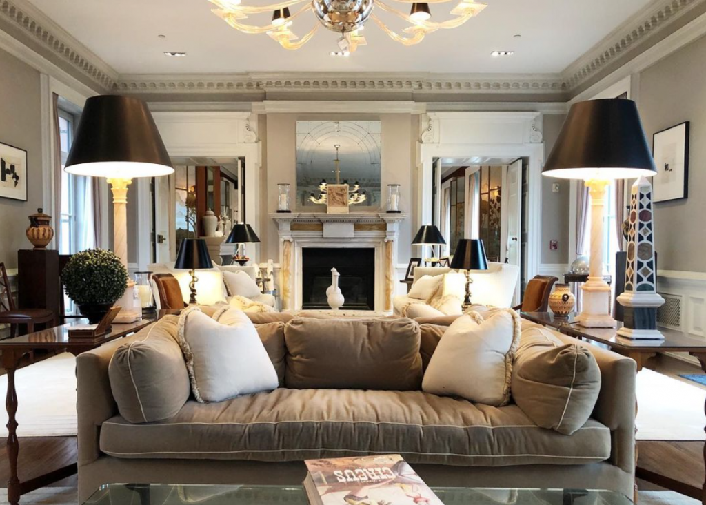 Glenmere Mansion Living Room 