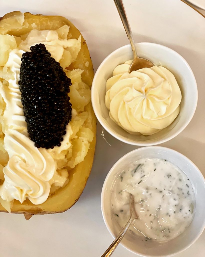 Caviar Baked Potato