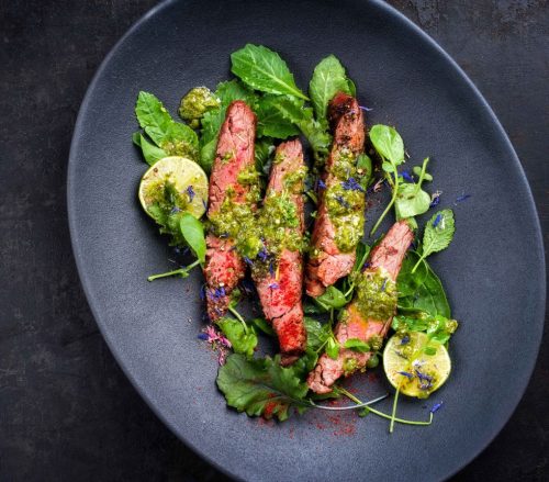 Summer Steak with Chimichurri