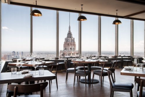 manhatta restaurant view